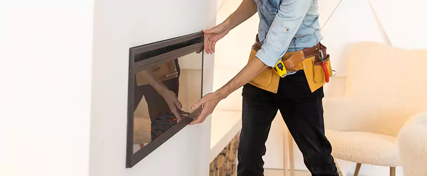 Metal Fireplace Installation in Prior Lake, Minnesota
