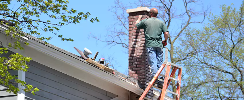 Vinyl and PVC Chimney Flashing Installation in Prior Lake, MN