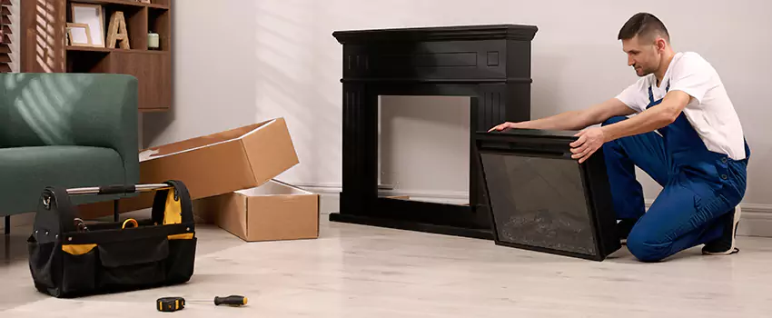 Old Rusted Metal Fireplace Repair And Replacement in Prior Lake, MN
