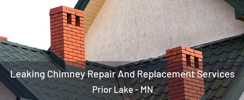  Leaking Chimney Repair And Replacement Services Prior Lake - MN
